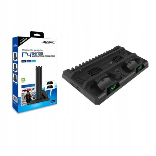 Зарядная станция с охлаждением для PS4 Slim/ Pro (TP4-18119)[Б.У АКСЕССУАРЫ]